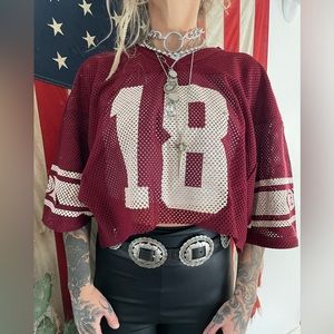 Oversize Crop Jersey